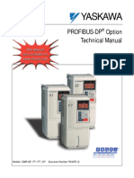 Profibus-Dp Option Technical Manual: Models: CIMR-G5, F7, P7, G7 Document Number TM - AFD.12