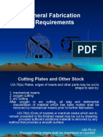 General Fabrication Requirements