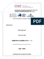 Manual Finanzas I