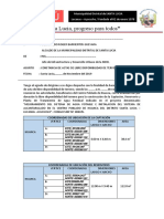 Informe de Disponibilidad de Terreno