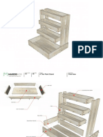 4 Tier Plant Stand - Metric