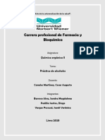 Alcohol Practica 1 y 2 PDF