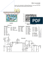 Go-Nador: Layout Ready To Transfer Resistors Capacitors Potentiometers Parts List