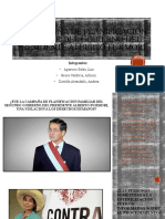 La Campaña de Planificación Familiar de Alberto Fujimori