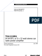 Data Sheet: TDA1516BQ