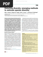 Iknayan Et Al, 2014 Detecting Diversity Emerging Methods To Estimate Species Diversity