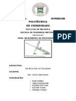 Informe Micrometro de Profundidades