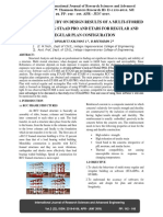 Comparative Study On Design Results of A Multi-Storied Building Using Staad Pro and Etabs For Regular and Irregular Plan Configuration