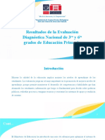 05 - Resultados de La Evaluación Diagnóstica Nacional de 3ro y 6to Grados de Educación Primaria