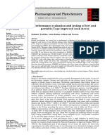 Performance Evaluation and Testing of Low Cost Portable-Type Improved Cook Stoves