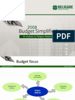 2008 - Budget Simplified