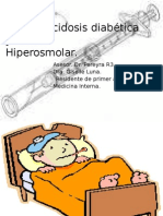 Cetoacidosis Diabética y Coma Hiperosmolar