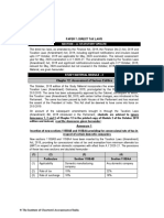 Chapter 12: Assessment of Various Entities: Section - A: Statutory Update