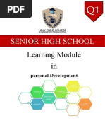 Senior High School: Learning Module in