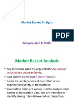 Market Basket Analysis: Rengarajan R (19049)