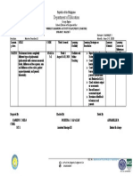 Weekly Learning Activity Plan (Ist Week) - Math 8