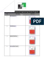 IES Master Mechanical Engineering Postal Program: Sl. No Title of Book Book Cover 1