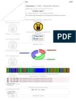 Plagiarism Detector: v. 1585 - Originality Report