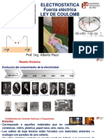 Clase 1 - Electrostatica Ley de Coulomb! PDF