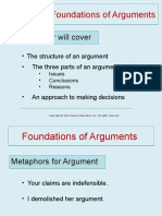 Chapter 1 Foundations of Arguments