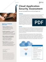 CloudApplicationAssessment - at A Glance