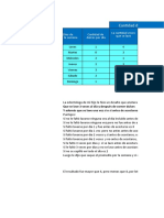 Planilla de Excel Promedio Semanal Cepillado de Dientes