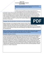 Annotated Bibliography Template