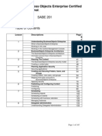 Paper 1 SABE 201: BECP-Business Objects Enterprise Certified Professional