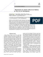 Sulfation Roasting Mechanism For Spent Lithium-Ion