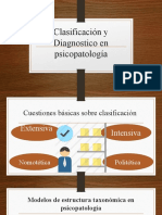 Clasificación y Diagnostico en Psicopatología