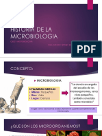 Historia de La Microbiologia