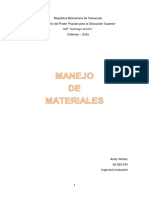 ENSAYO DE MANEJO DE MATERIALES (Anàlisis)