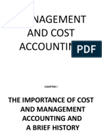 Management and Cost Accounting