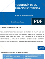 Tema de Investigacion