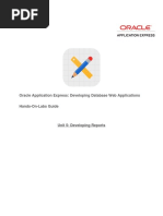 Oracle Application Express: Developing Database Web Applications