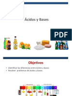 Tema 13. Equilibrio Iónico - Ácidos y Bases PDF