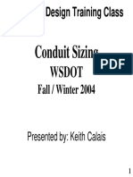 Electrical Design Training Class: Conduit Sizing