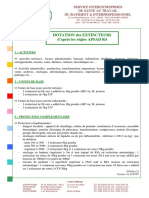 Dotation Des Extincteurs PDF