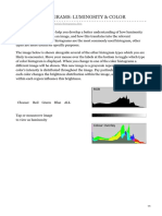 Camera Histograms Luminosity & Color