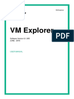 VM Explorer User Manual