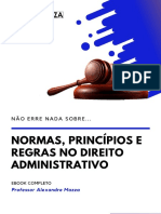 Normas, Princípios e Regras No Direito Administrativo