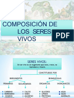 Composicion de Los Seres Vivos