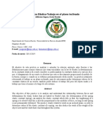 Informe 5 Fuerzas Elasticas Trabajo en El Plano Inclinado