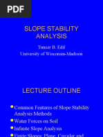 Slope Stability Analysis