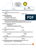 First Grading Unit Test - For Re