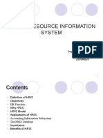 Human Resource Information System