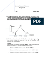 Advanced Computer Networks Assignment: Student Name: Muhammad Irfan Class ID: 15634