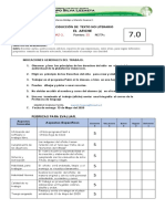 Pauta de Evaluación de Afiche.