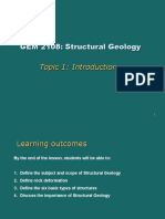 GEM 2108: Structural Geology