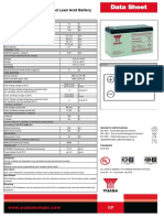 NPW-Series - Valve Regulated Lead Acid Battery